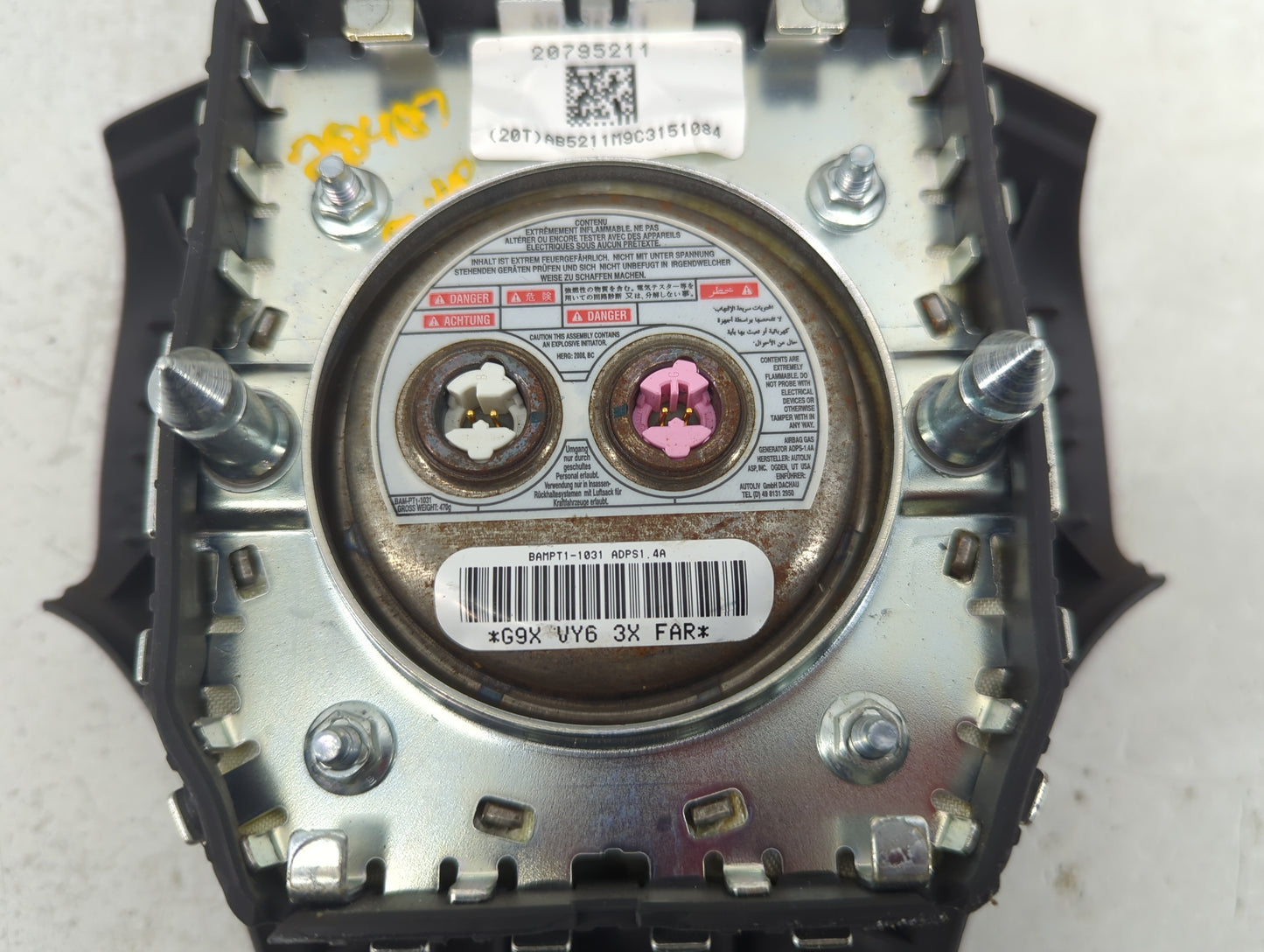 2007-2010 Pontiac G5 Air Bag Driver Left Steering Wheel Mounted - Oemusedautoparts1.com