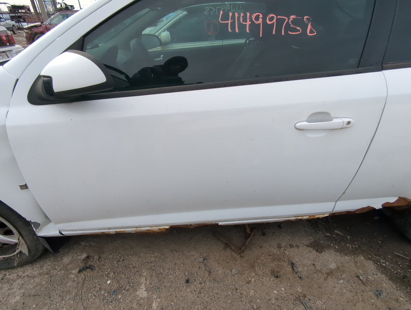 2007-2010 Pontiac G5 Driver Front Door Oem - Oemusedautoparts1.com