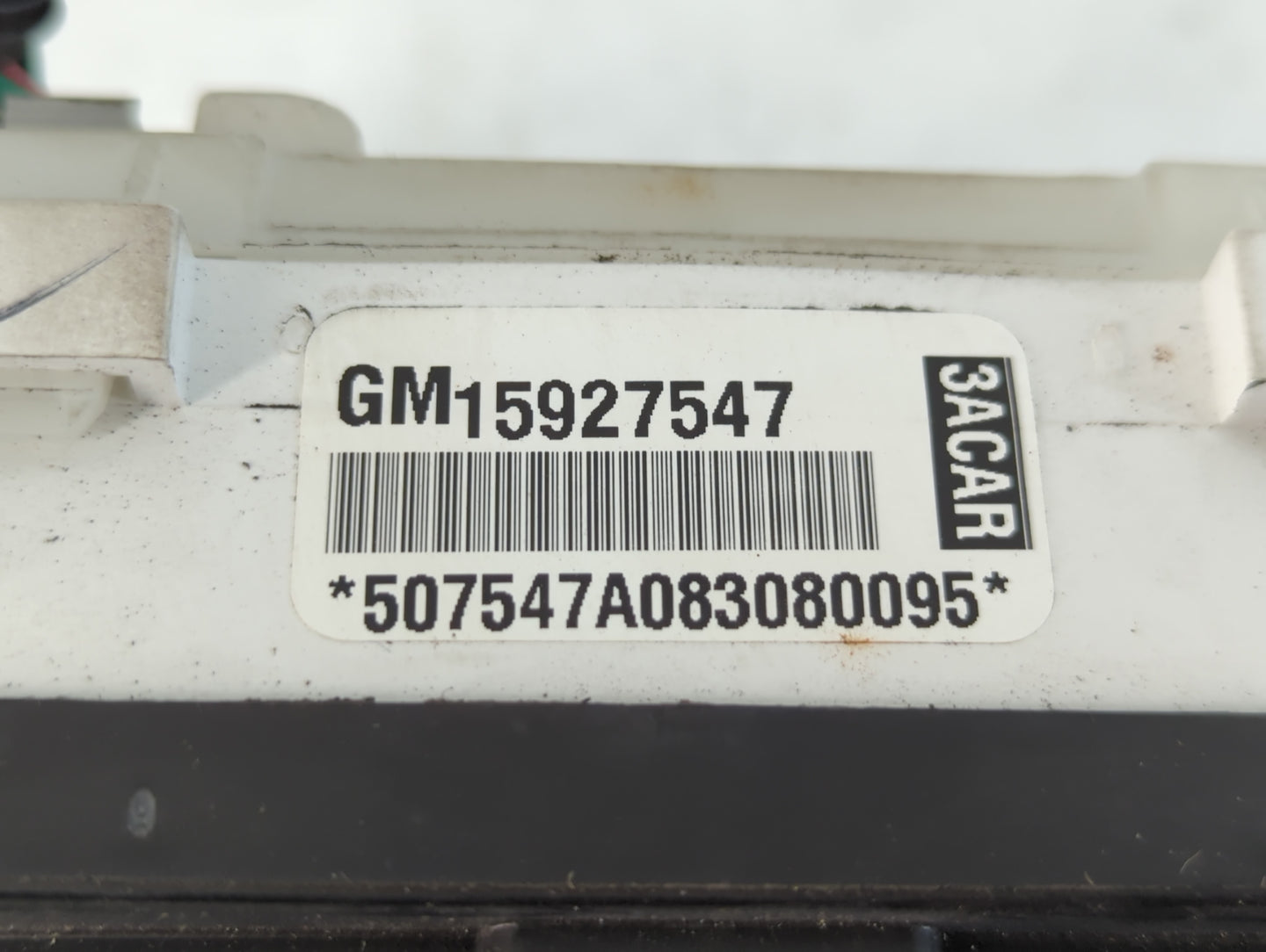 2008-2009 Pontiac G5 Instrument Cluster Speedometer Gauges P/N:15927547 Fits Fits 2008 2009 OEM Used Auto Parts - Oemusedaut