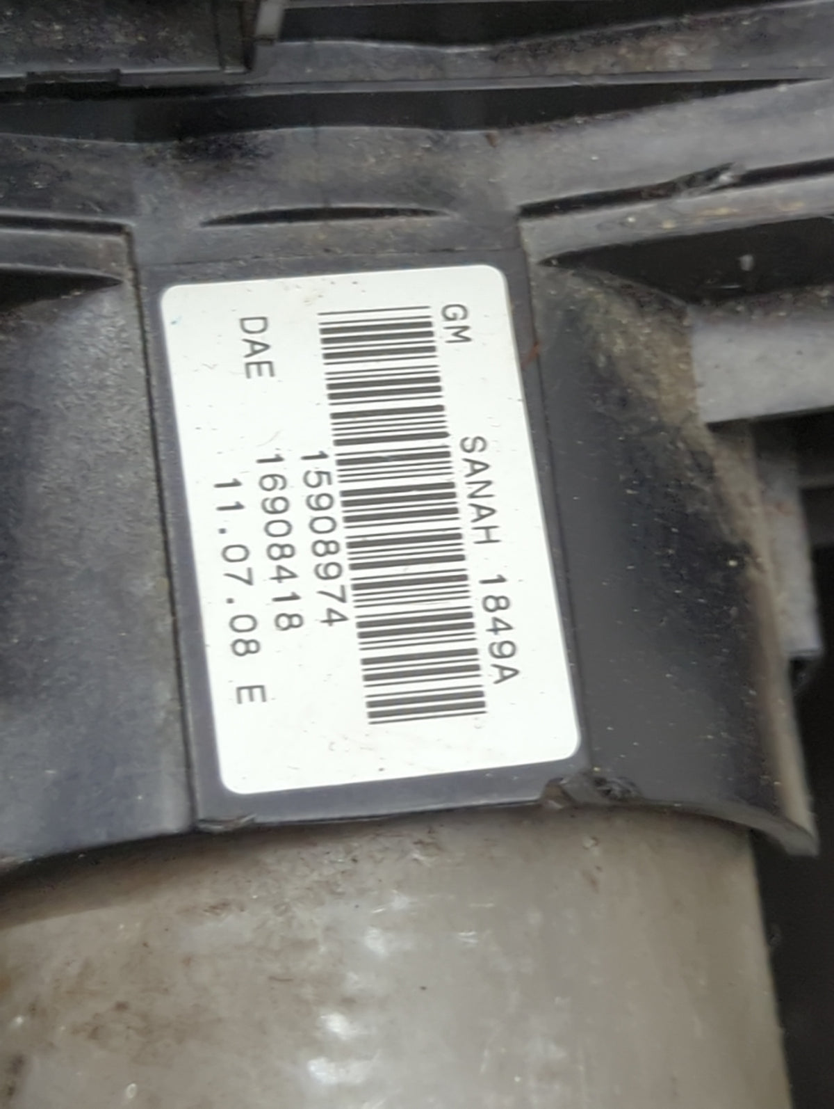 2006-2010 Pontiac G6 Air Bag Driver Left Steering Wheel Mounted Grey - Oemusedautoparts1.com