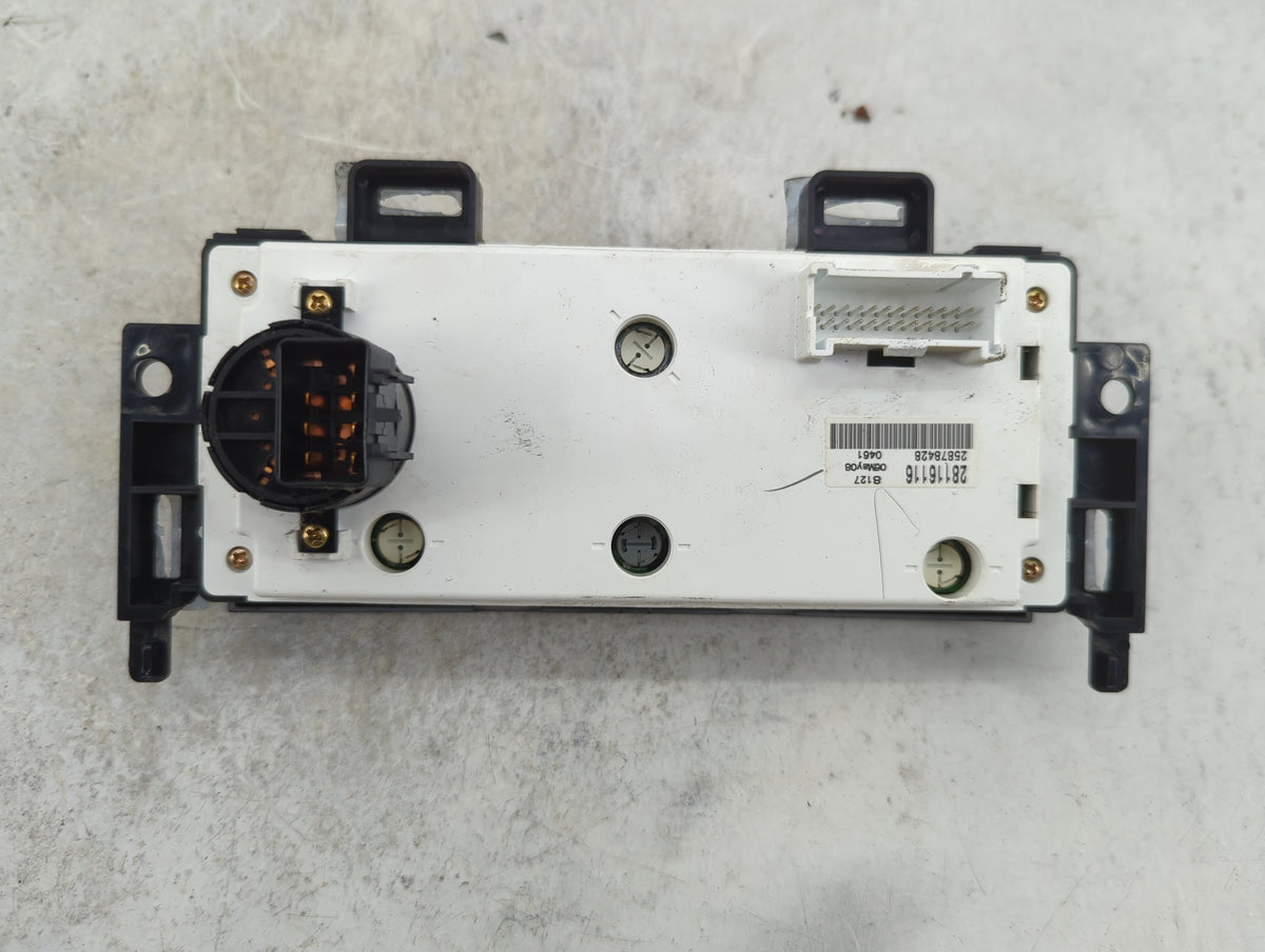 2005-2009 Pontiac G6 Climate Control Module Temperature AC/Heater Replacement P/N:28116116 25878428 Fits OEM Used Auto Parts