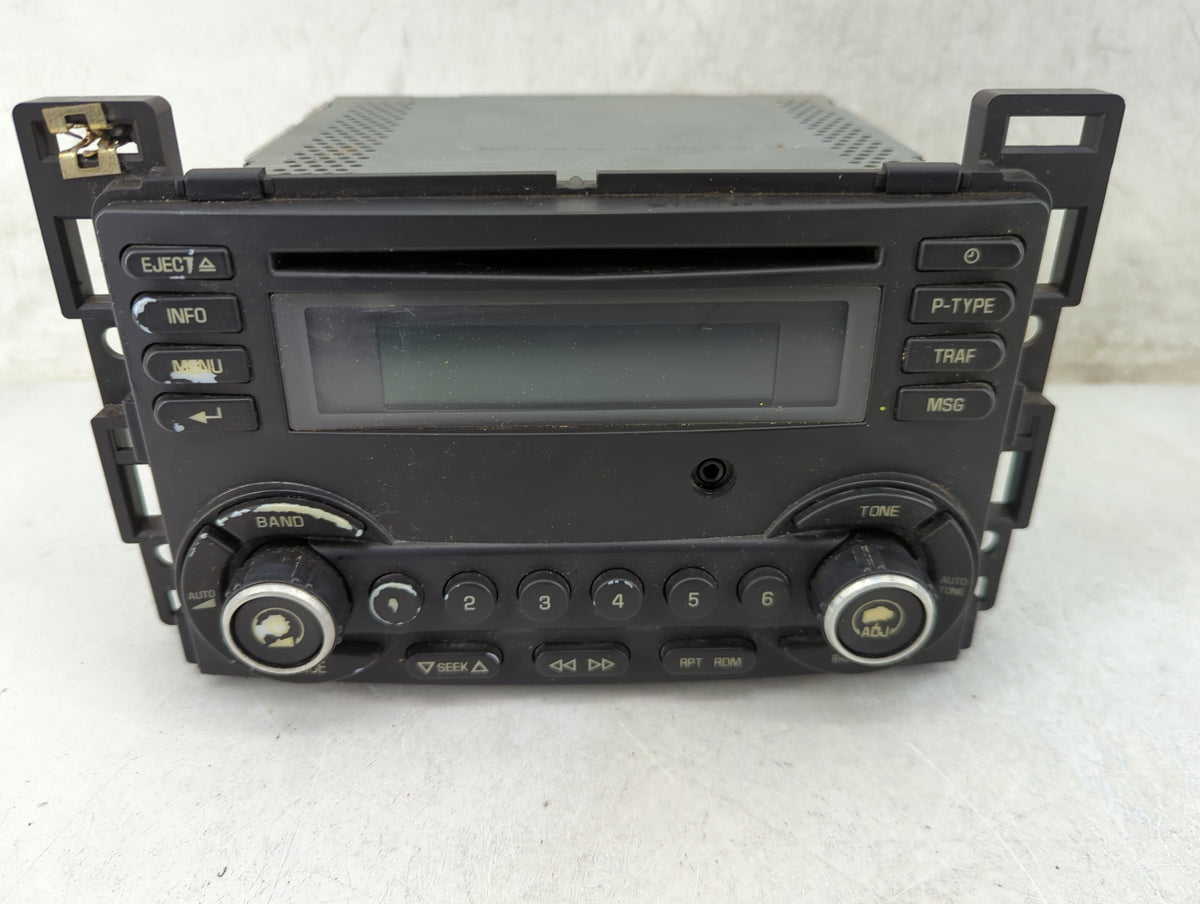 2008-2009 Pontiac G6 Radio AM FM Cd Player Receiver Replacement P/N:25890719 28113942 Fits Fits 2008 2009 OEM Used Auto Part