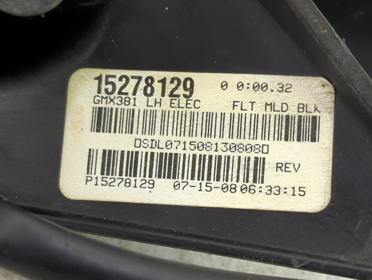 2008-2010 Pontiac G6 Driver Side View Mirror - Left Door Mirror OEM Used - Oemusedautoparts1.com