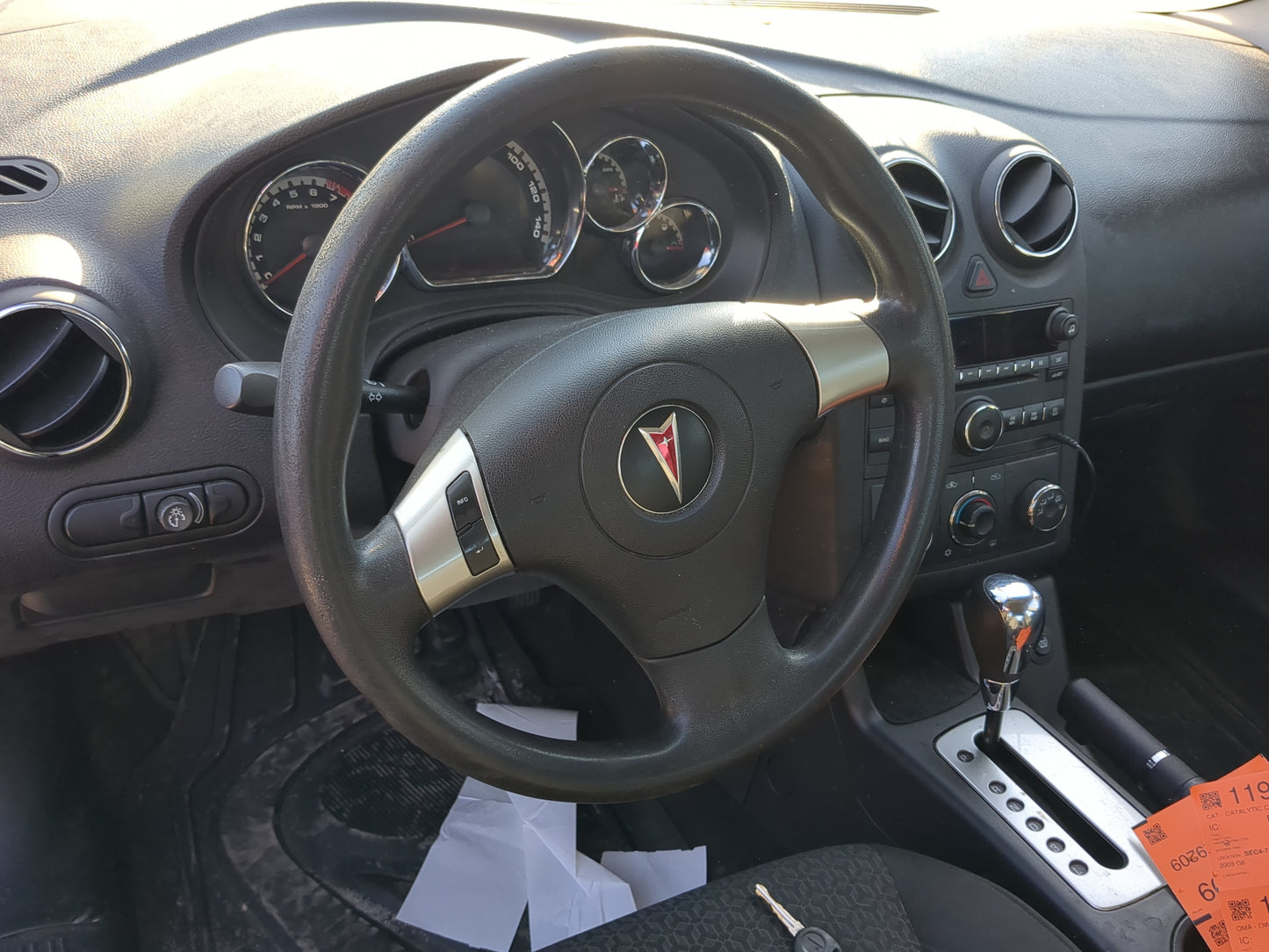 2006-2010 Pontiac G6 Air Bag Driver Left Steering Wheel Mounted - Oemusedautoparts1.com