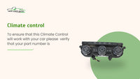 2009-2010 Pontiac G6 Climate Control Module Temperature AC/Heater Replacement Fits Fits 2009 2010 OEM Used Auto Parts - Oemu