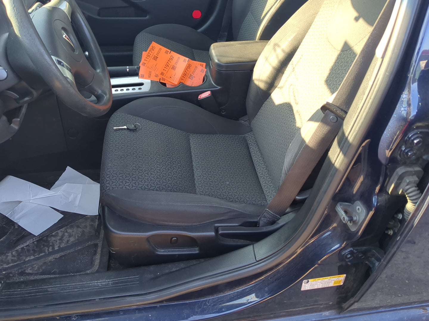 2007-2009 Pontiac G6 Driver Front Seat Oem 1198573 - Oemusedautoparts1.com