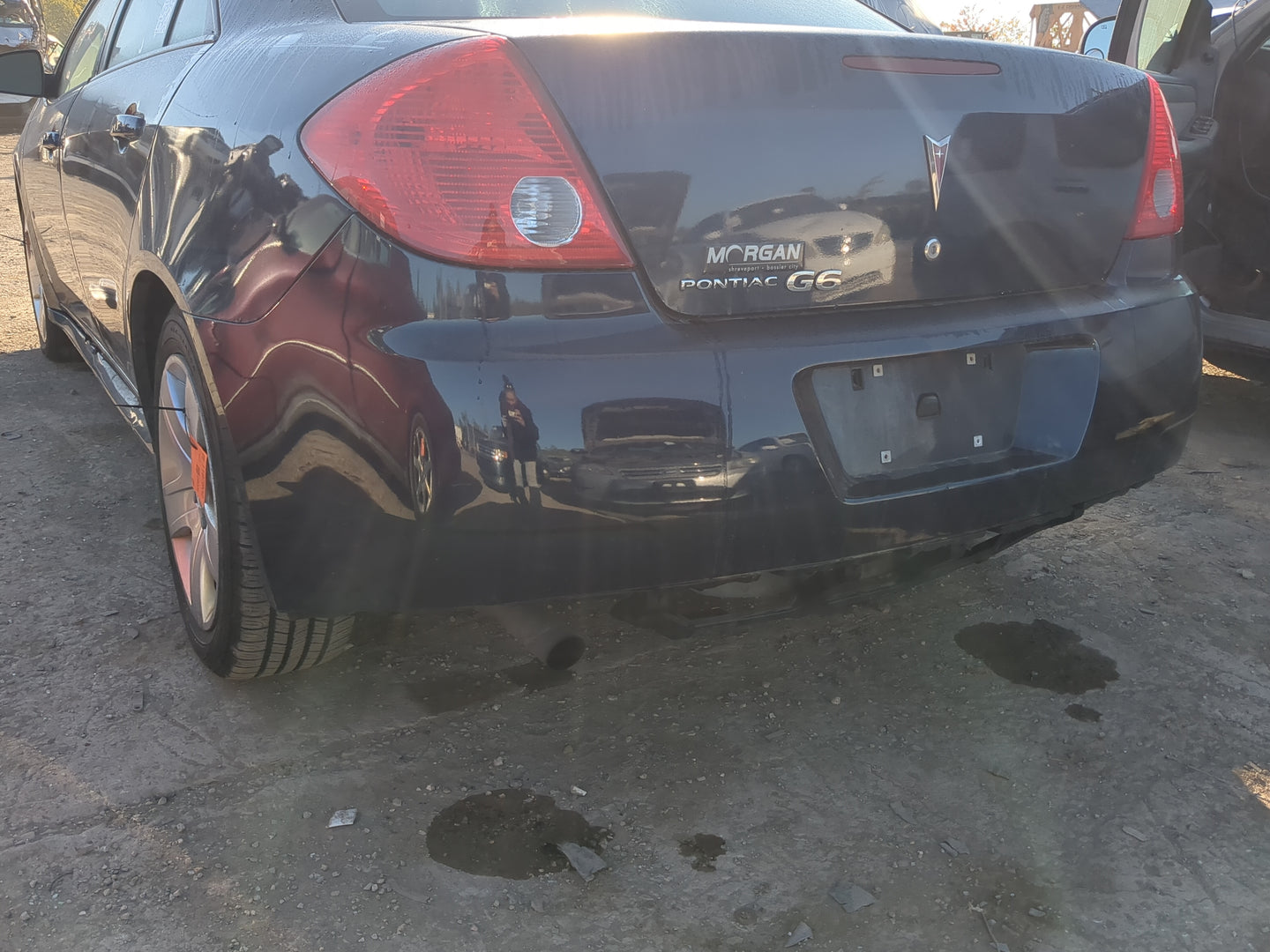 2008-2009 Pontiac G6 Rear Bumper Assembly Oem - Oemusedautoparts1.com