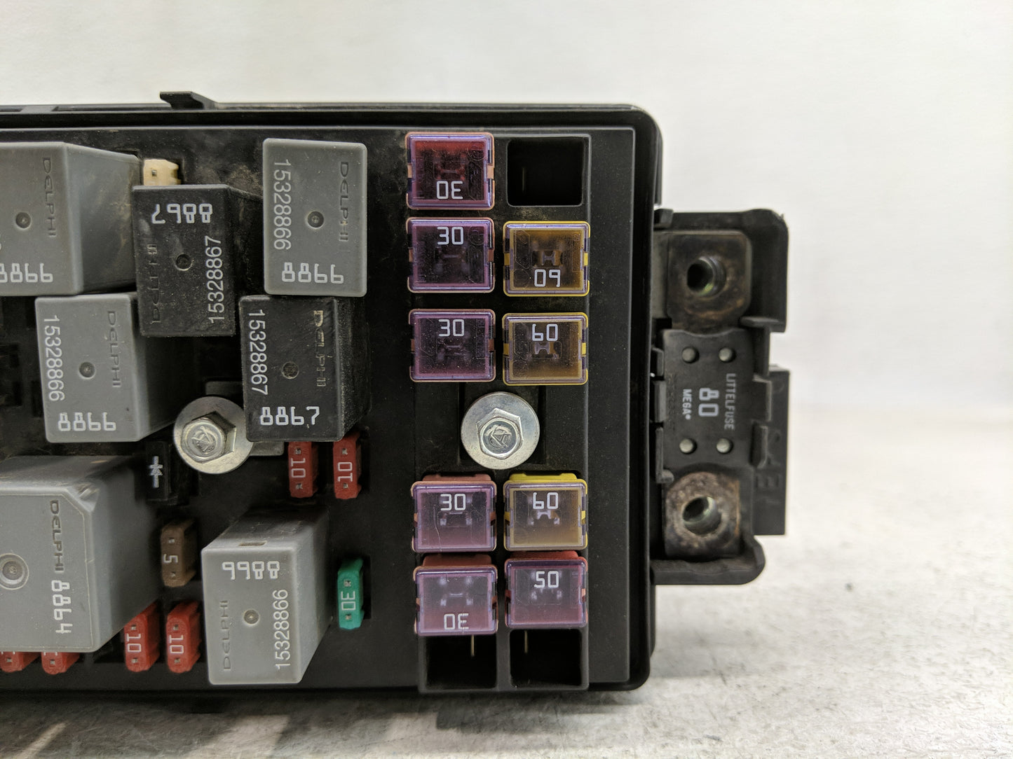 2009-2010 Pontiac G6 Fusebox Fuse Box Panel Relay Module P/N:5293147 Fits Fits 2009 2010 OEM Used Auto Parts - Oemusedautopa