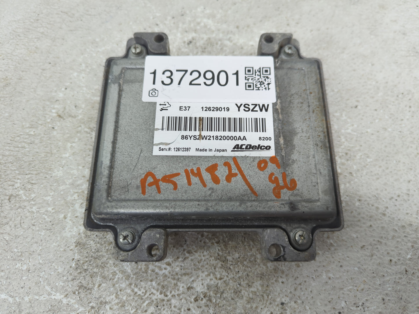 2008-2010 Pontiac G6 PCM Engine Control Computer ECU ECM PCU OEM P/N:12629019 Fits Fits 2007 2008 2009 2010 2011 2012 OEM Us