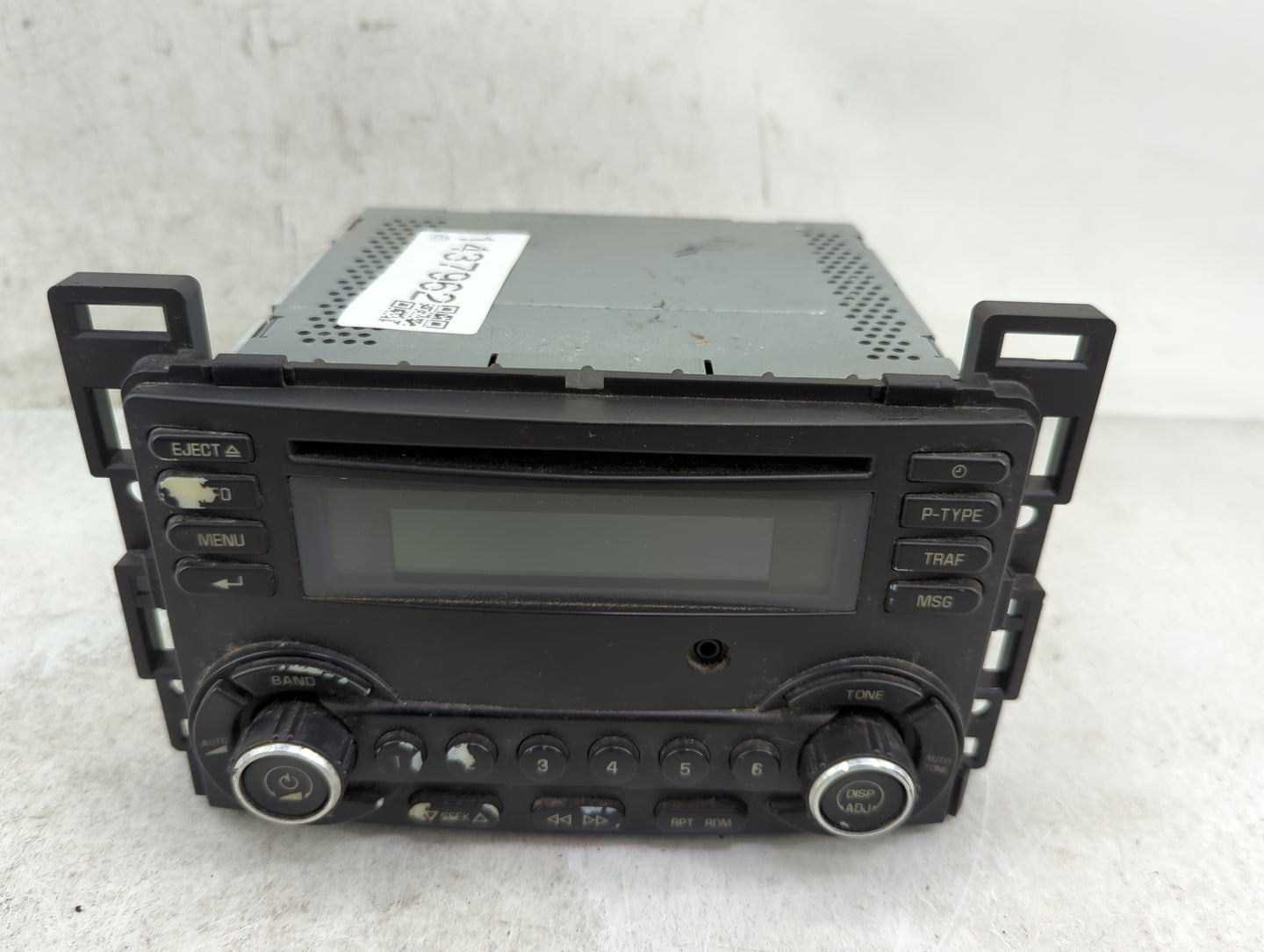 2008-2009 Pontiac G6 Radio AM FM Cd Player Receiver Replacement P/N:25890719 Fits Fits 2008 2009 OEM Used Auto Parts - Oemus