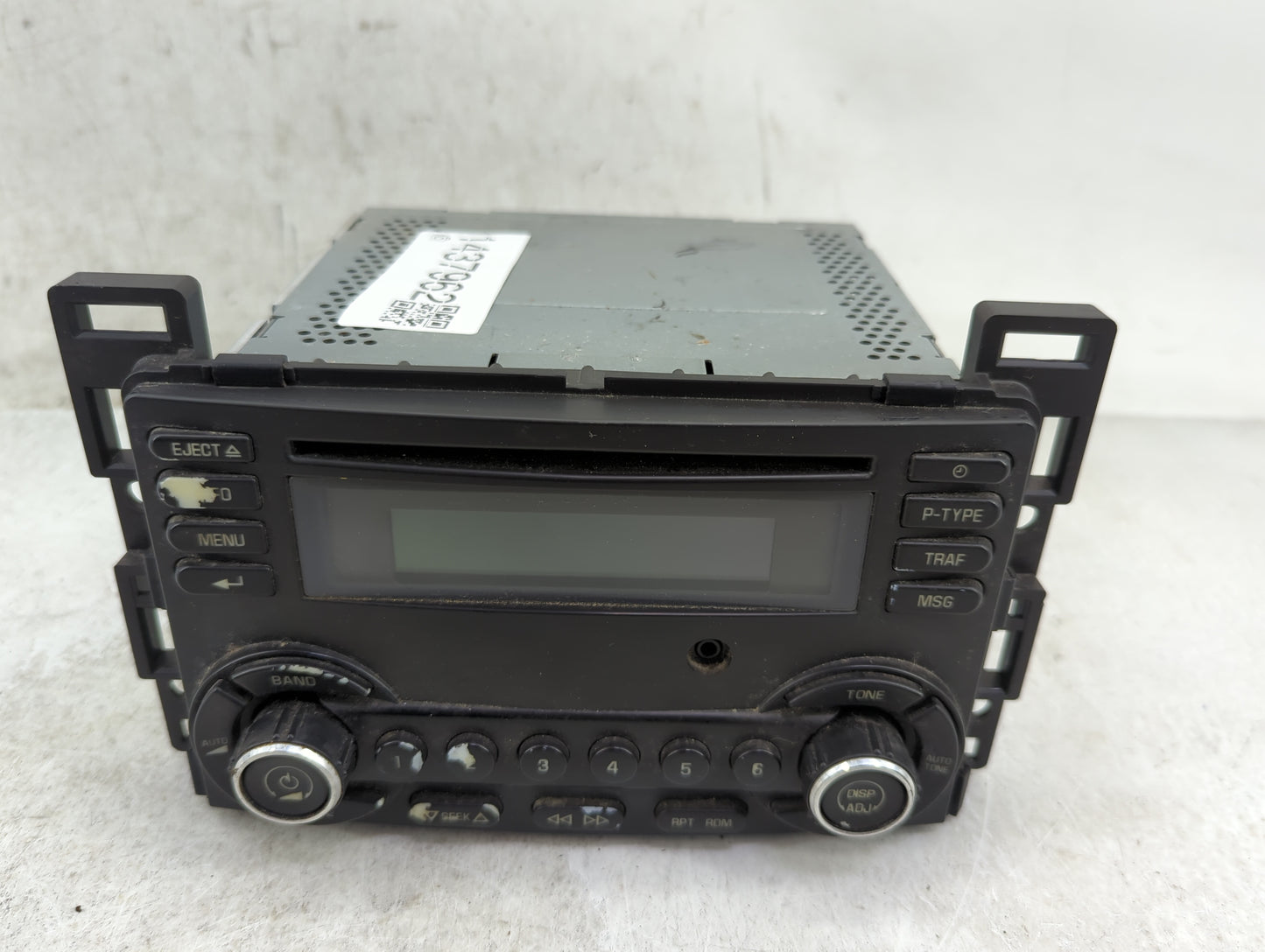 2008-2009 Pontiac G6 Radio AM FM Cd Player Receiver Replacement P/N:25890719 Fits Fits 2008 2009 OEM Used Auto Parts - Oemus