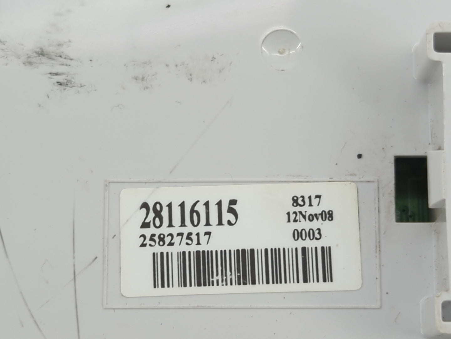 2009-2010 Pontiac G6 Climate Control Module Temperature AC/Heater Replacement P/N:28116115 Fits Fits 2009 2010 OEM Used Auto