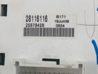 2005-2009 Pontiac G6 Climate Control Module Temperature AC/Heater Replacement P/N:28116116 25878428 Fits OEM Used Auto Parts