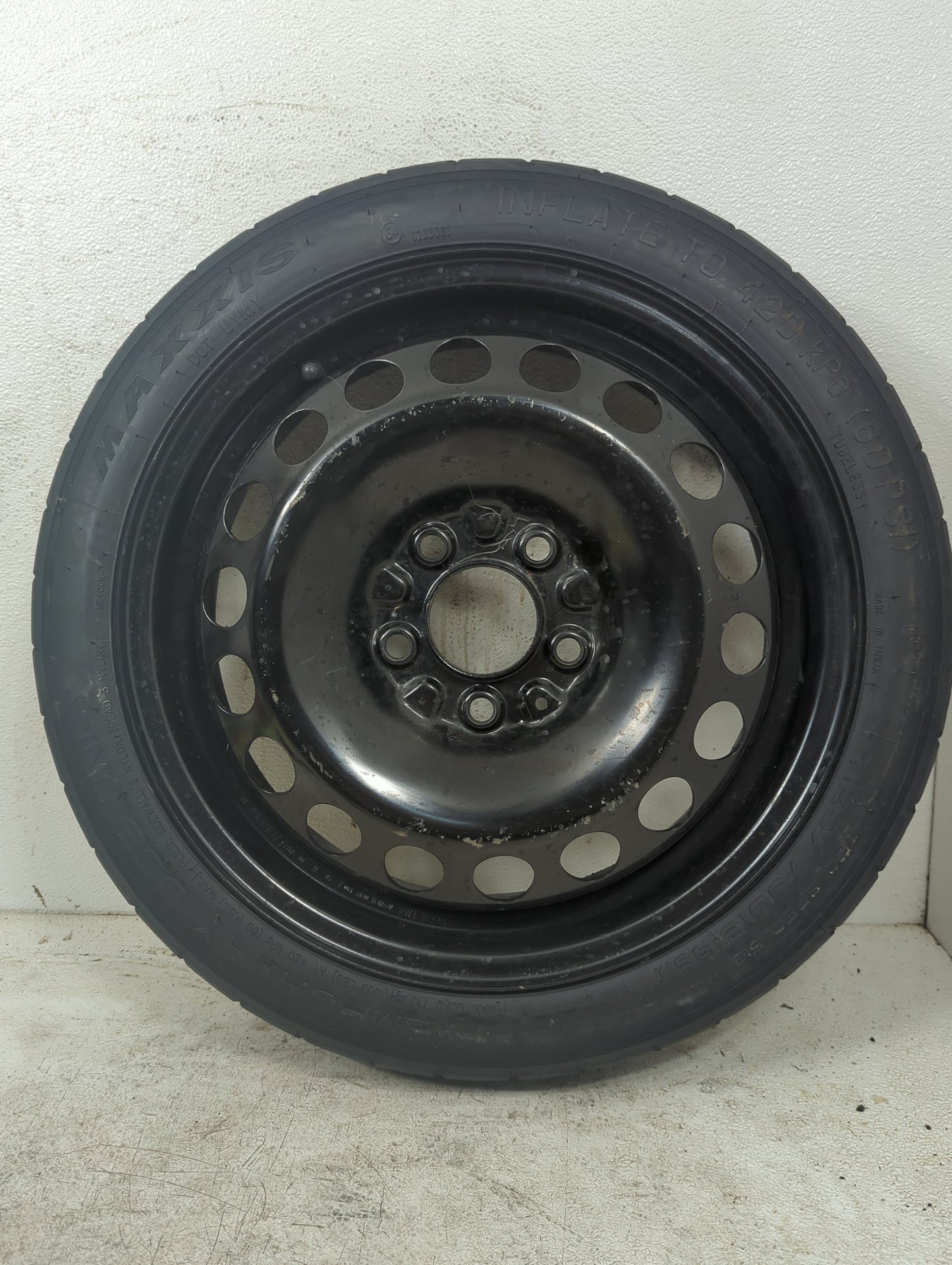 2005-2010 Pontiac G6 Spare Donut Tire Wheel Rim Oem 5028873 - Oemusedautoparts1.com