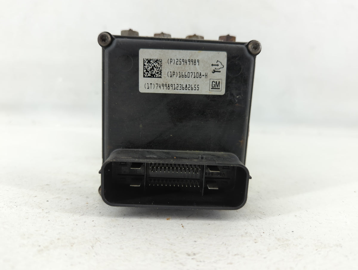 2008-2009 Pontiac G6 Anti-Lock Brake ABS Pump Module Actuator OEM P/N:25949989 Fits Fits 2008 2009 OEM Used Auto Parts - Oem