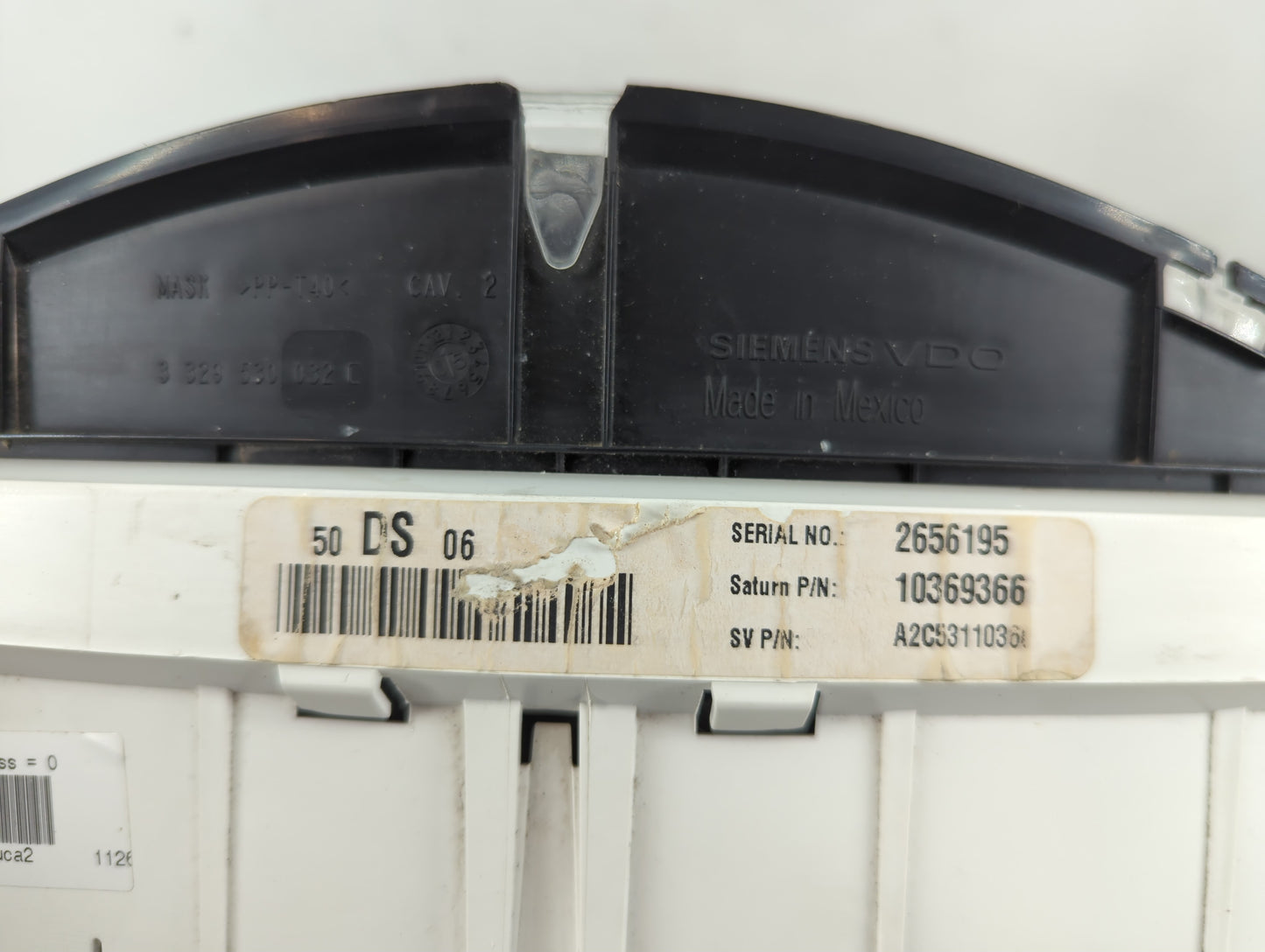 2008-2009 Pontiac G6 Instrument Cluster Speedometer Gauges P/N:2656195 Fits Fits 2008 2009 OEM Used Auto Parts - Oemusedauto