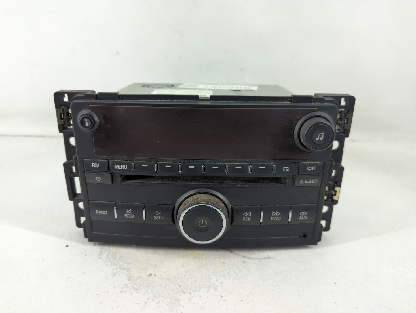 2008-2009 Pontiac G6 Radio AM FM Cd Player Receiver Replacement P/N:15850682 Fits Fits 2008 2009 OEM Used Auto Parts - Oemus