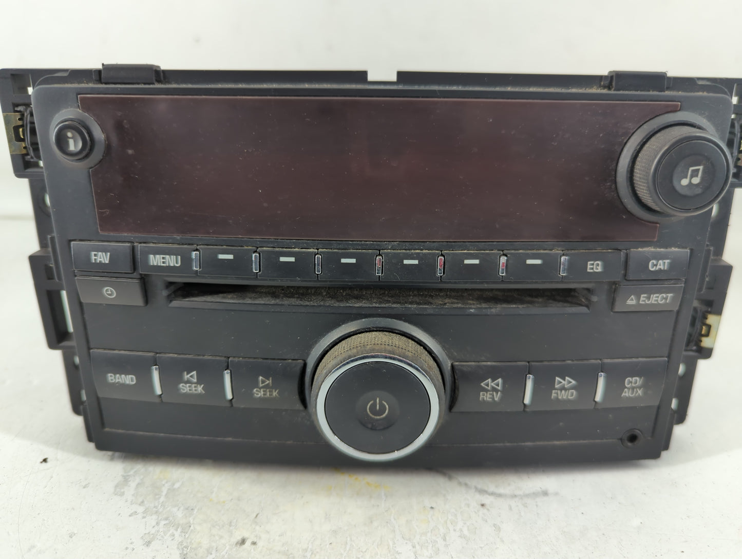 2008-2009 Pontiac G6 Radio AM FM Cd Player Receiver Replacement P/N:15850682 Fits Fits 2008 2009 OEM Used Auto Parts - Oemus