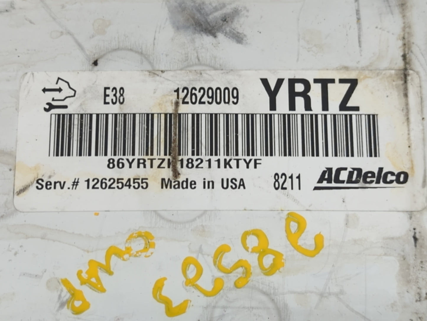 2009 Pontiac G6 PCM Engine Control Computer ECU ECM PCU OEM Fits Fits 2010 OEM Used Auto Parts - Oemusedautoparts1.com
