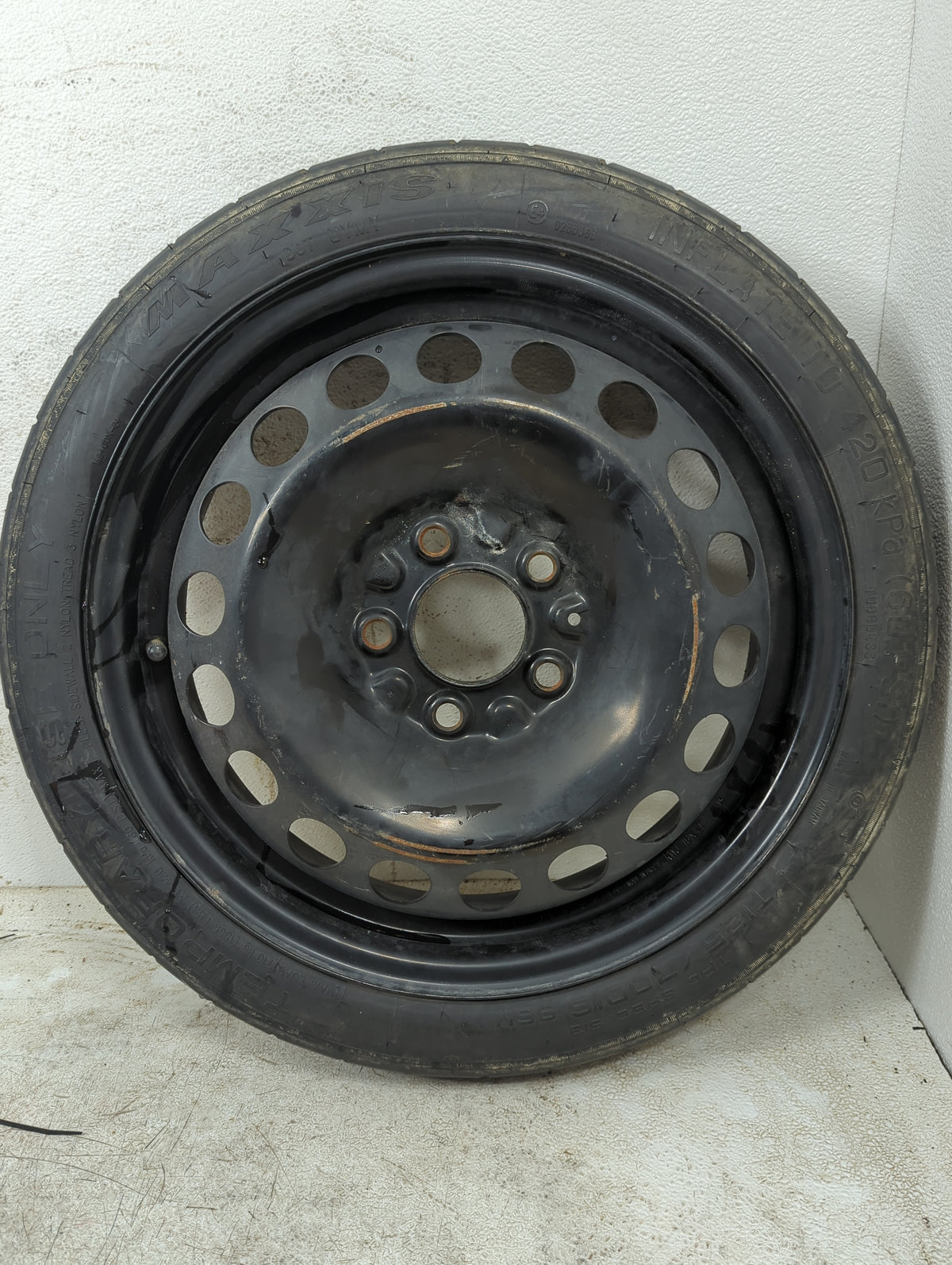 2007-2010 Pontiac G6 Spare Donut Tire Wheel Rim Oem - Oemusedautoparts1.com
