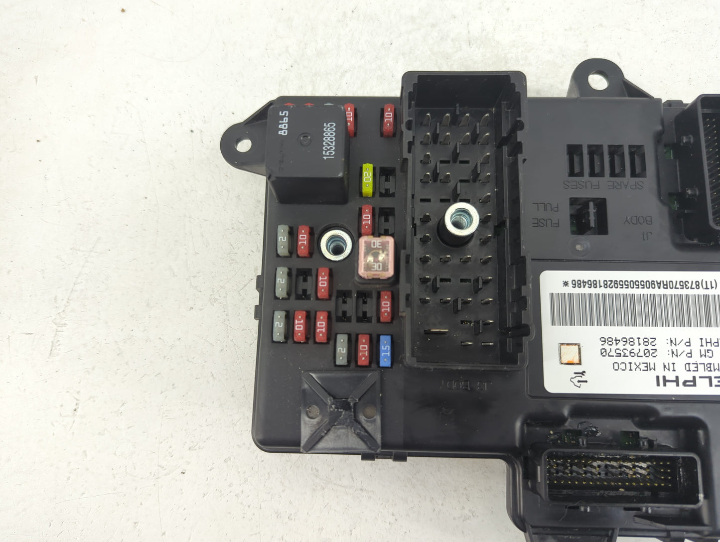 2008-2010 Pontiac G6 Body Control Module Bcm Inner Cabin Fuse Box - Oemusedautoparts1.com