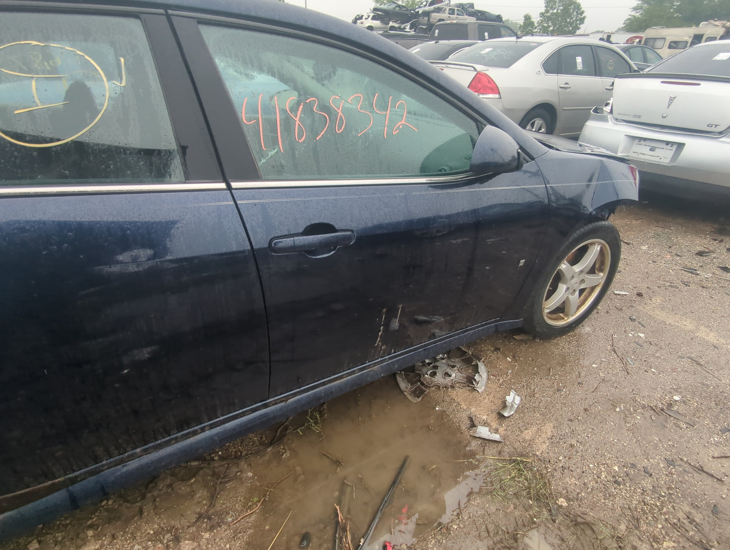 2005-2010 Pontiac G6 Passenger Front Door Oem - Oemusedautoparts1.com