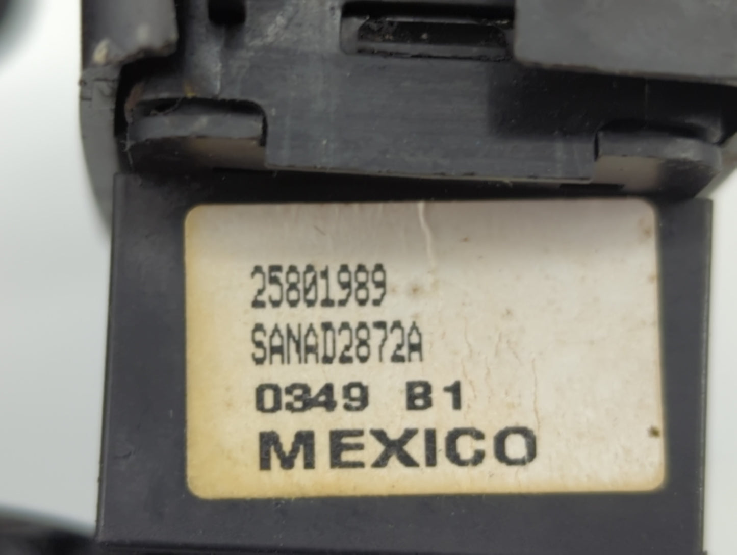 2009 Pontiac G6 Master Power Window Switch Replacement Driver Side Left P/N:25801989 Fits OEM Used Auto Parts - Oemusedautop