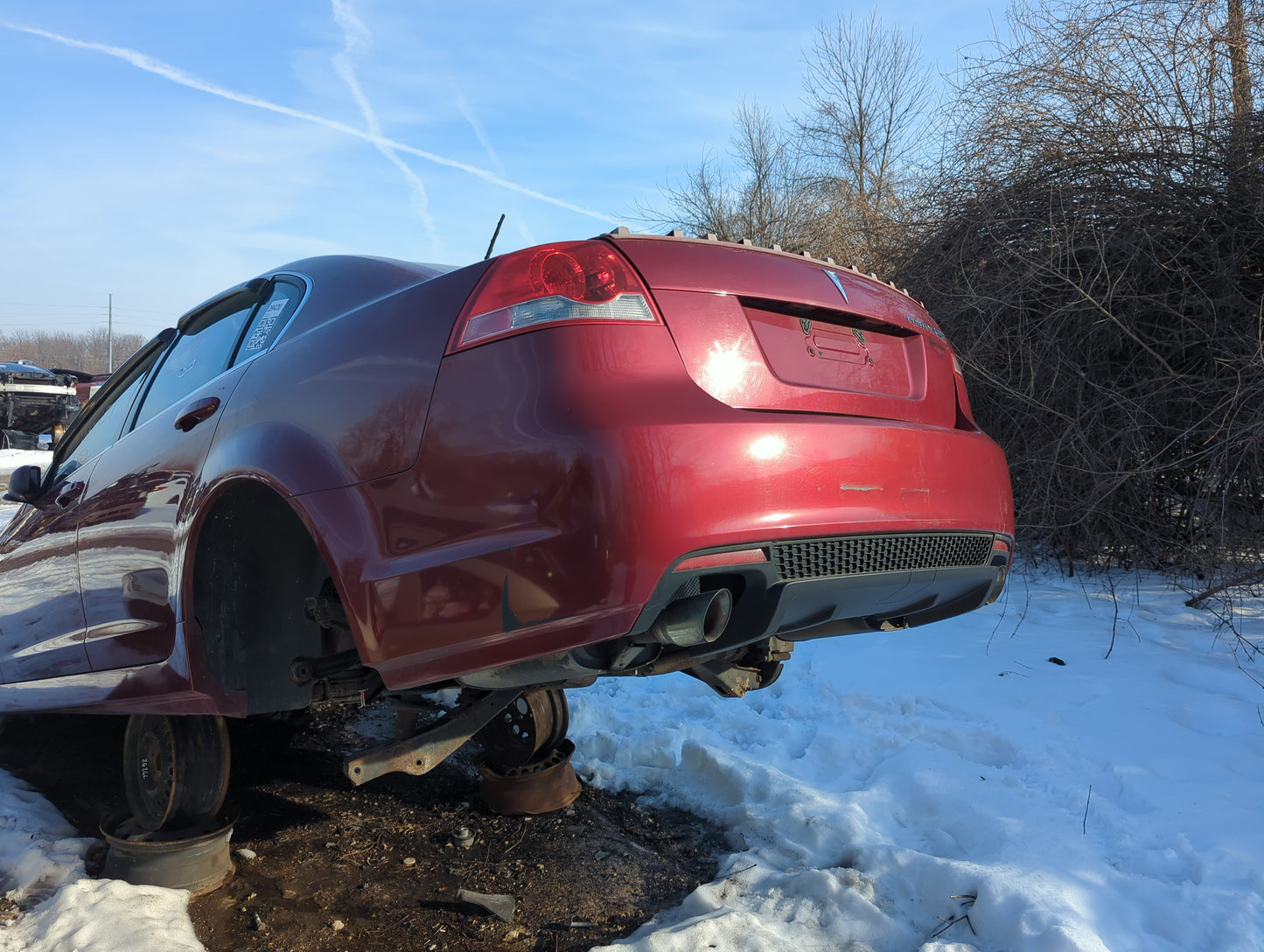 2008-2009 Pontiac G8 Rear Bumper Assembly Oem - Oemusedautoparts1.com