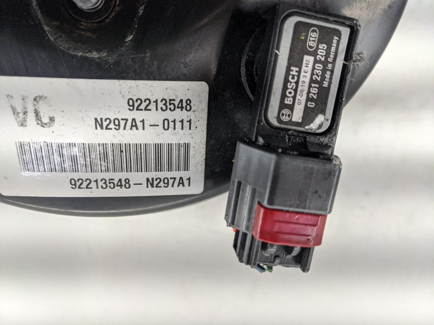 2008-2009 Pontiac G8 Power Brake Booster Oem 1377061 - Oemusedautoparts1.com