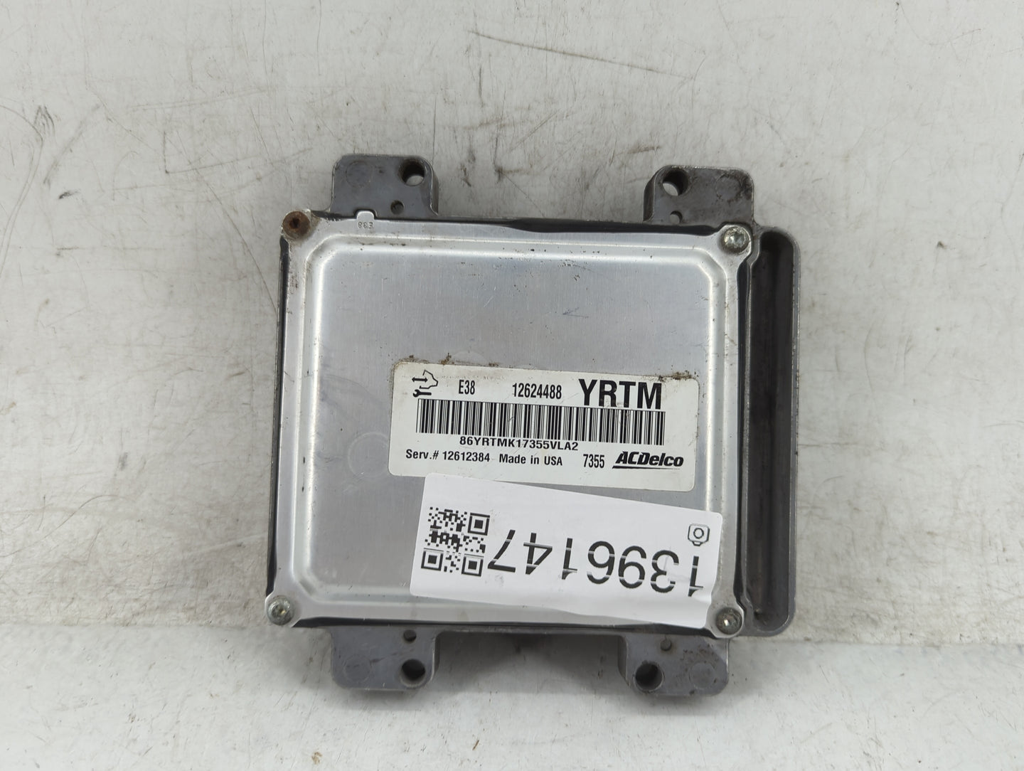 2009 Pontiac G8 PCM Engine Control Computer ECU ECM PCU OEM P/N:12624488 Fits Fits 2010 OEM Used Auto Parts - Oemusedautopar