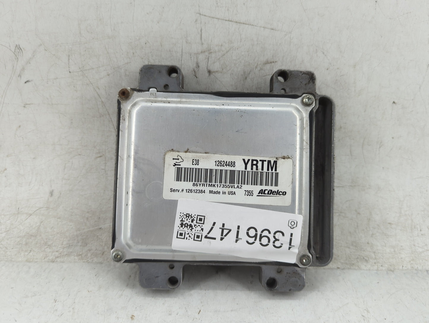 2009 Pontiac G8 PCM Engine Control Computer ECU ECM PCU OEM P/N:12624488 Fits Fits 2010 OEM Used Auto Parts - Oemusedautopar