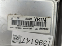 2009 Pontiac G8 PCM Engine Control Computer ECU ECM PCU OEM P/N:12624488 Fits Fits 2010 OEM Used Auto Parts - Oemusedautopar