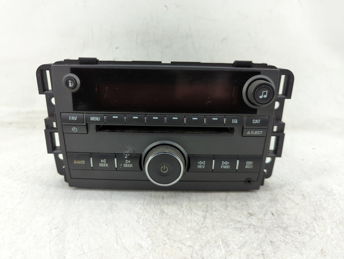 2009 Pontiac Torrent Radio AM FM Cd Player Receiver Replacement P/N:20766795 Fits OEM Used Auto Parts - Oemusedautoparts1.co