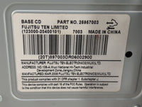 2009 Pontiac Torrent Radio AM FM Cd Player Receiver Replacement P/N:25957003 Fits OEM Used Auto Parts - Oemusedautoparts1.co