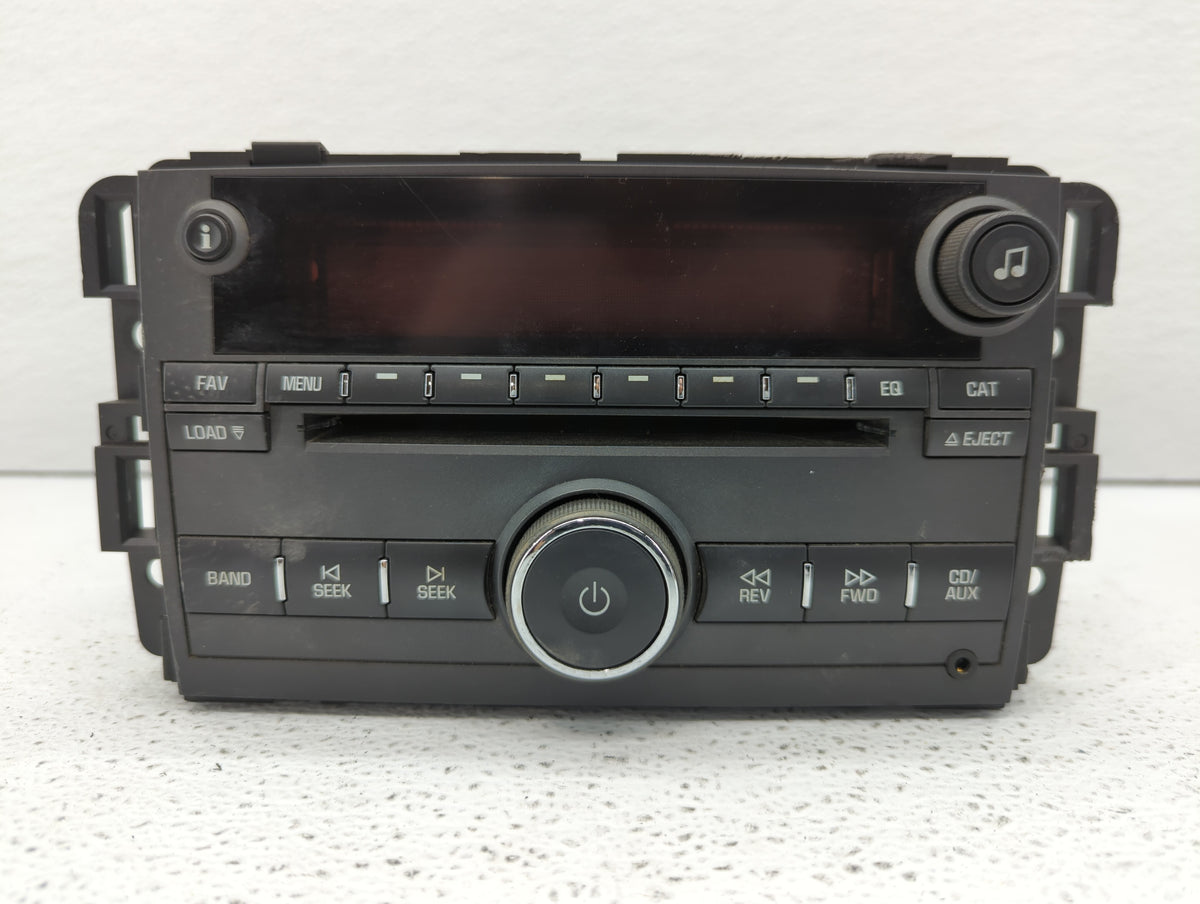 2009-2009 Pontiac Torrent Am Fm Cd Player Radio Receiver 451409 - Oemusedautoparts1.com