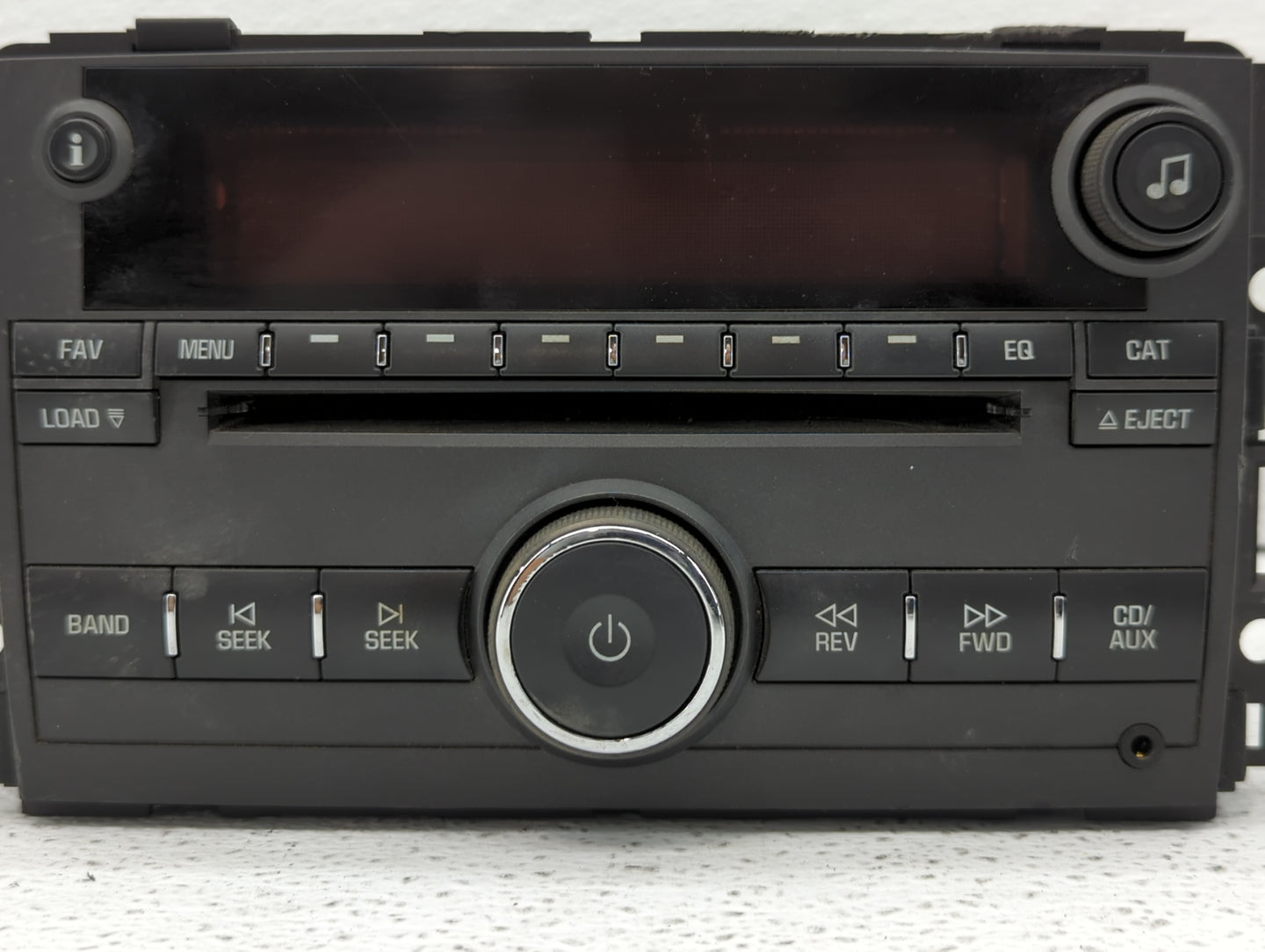 2009-2009 Pontiac Torrent Am Fm Cd Player Radio Receiver - Oemusedautoparts1.com