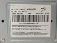 2009-2009 Pontiac Torrent Am Fm Cd Player Radio Receiver 451409 - Oemusedautoparts1.com