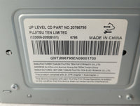 2009 Pontiac Torrent Radio AM FM Cd Player Receiver Replacement P/N:20766795 Fits OEM Used Auto Parts - Oemusedautoparts1.co