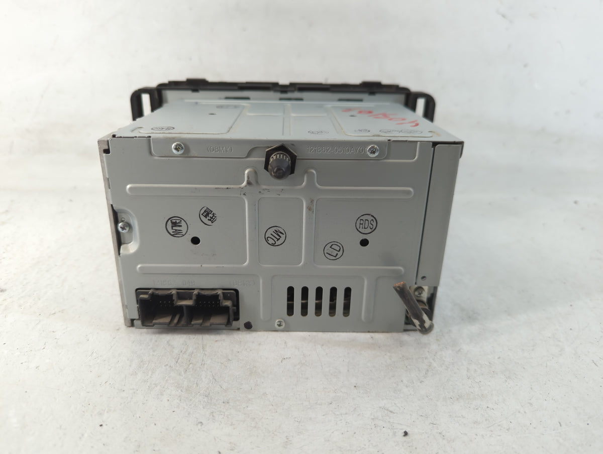 2009 Pontiac Torrent Radio AM FM Cd Player Receiver Replacement P/N:25994583 OEM Used Auto Parts - Oemusedautoparts1.com