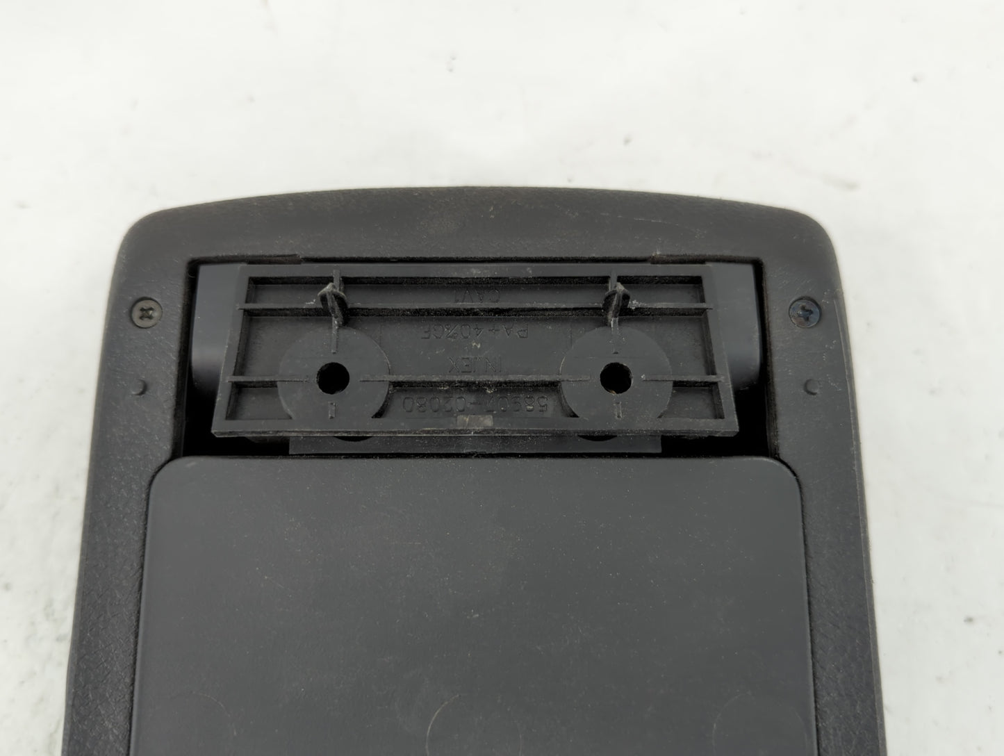 2009-2010 Pontiac Vibe Center Console Armrest Cover Lid Fits Fits 2009 2010 OEM Used Auto Parts - Oemusedautoparts1.com