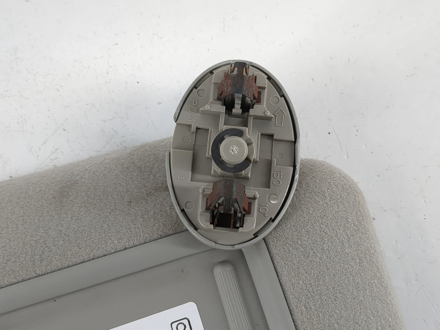 2009-2010 Pontiac Vibe Sun Visor Shade Replacement Passenger Right Mirror Fits Fits 2009 2010 OEM Used Auto Parts - Oemuseda