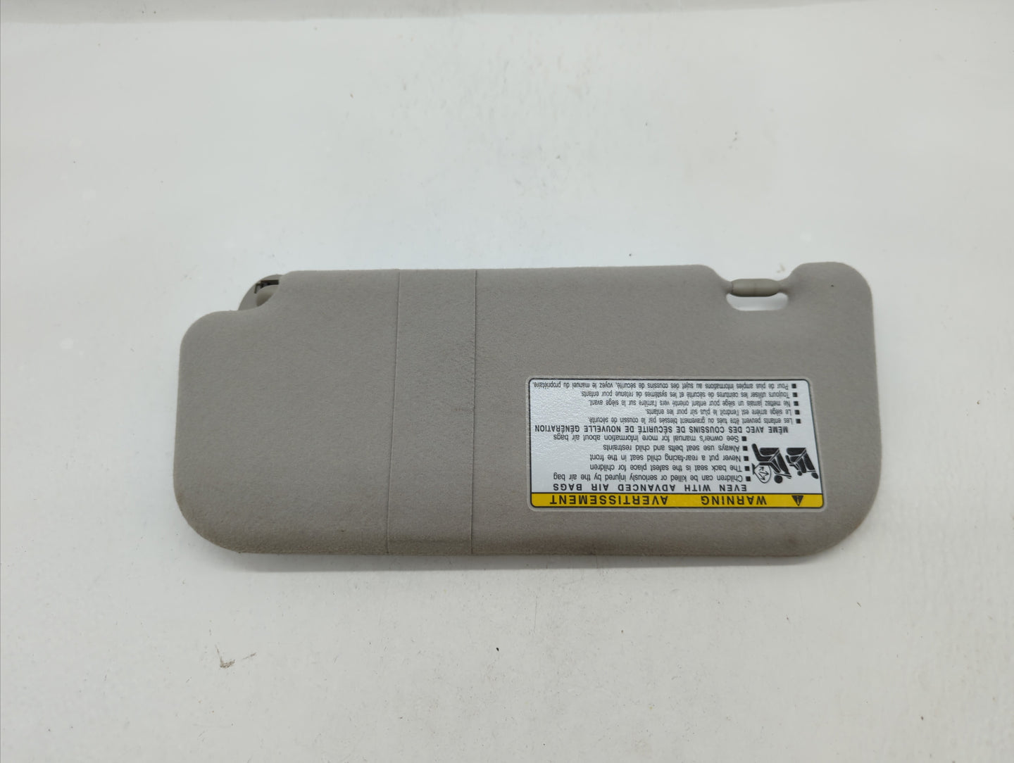 2009-2010 Pontiac Vibe Sun Visor Shade Replacement Passenger Right Mirror Fits Fits 2009 2010 OEM Used Auto Parts - Oemuseda