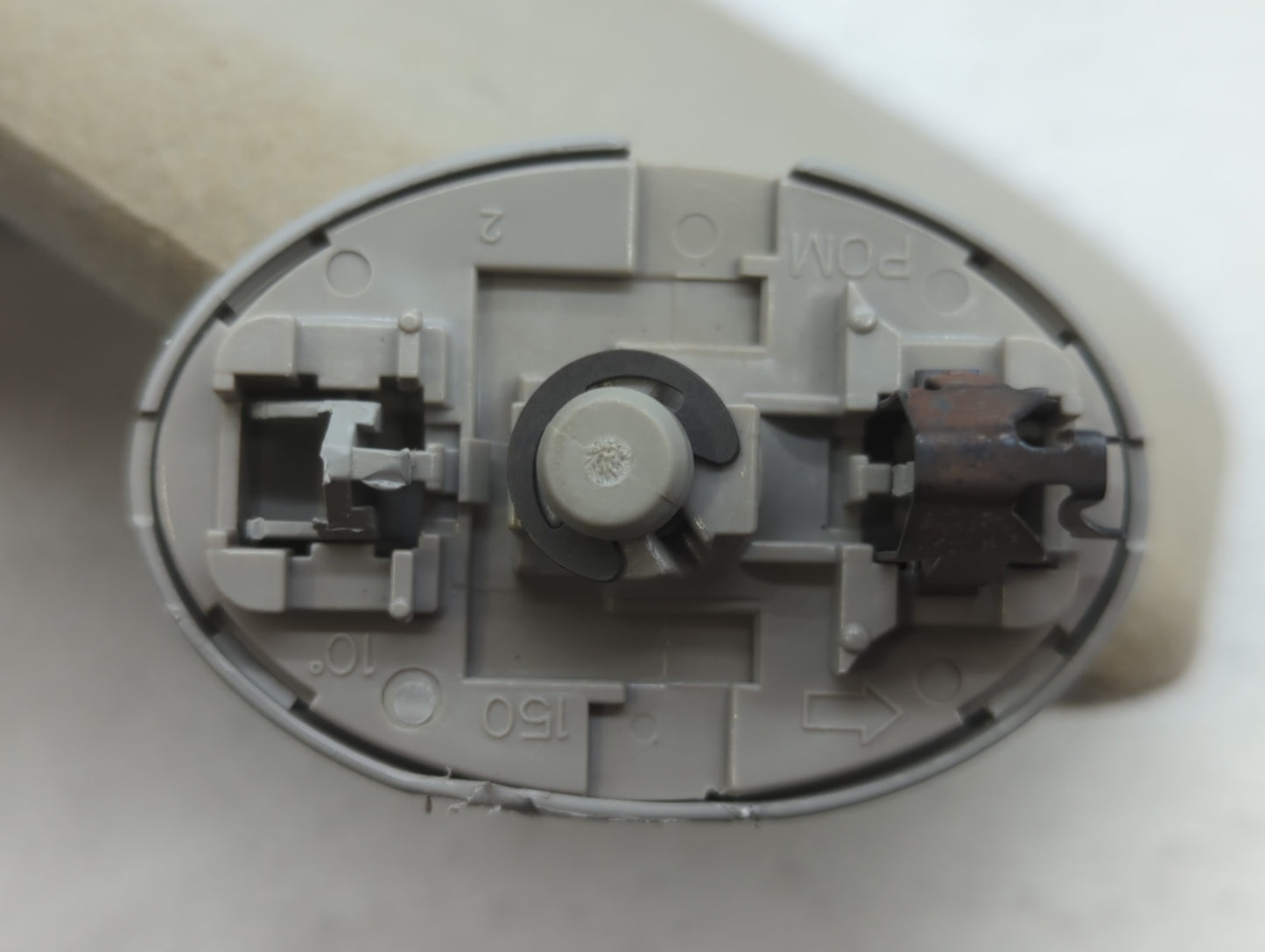 2009-2010 Pontiac Vibe Sun Visor Shade Replacement Passenger Right Mirror Fits Fits 2009 2010 OEM Used Auto Parts - Oemuseda