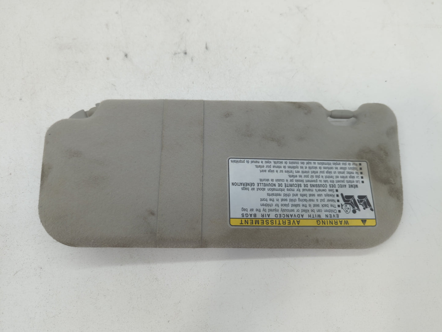 2009-2010 Pontiac Vibe Sun Visor Shade Replacement Passenger Right Mirror Fits Fits 2009 2010 OEM Used Auto Parts - Oemuseda