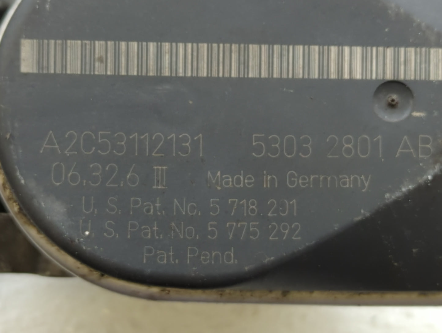 2011-2012 Ram 1500 Throttle Body P/N:53032801AB 5303 2801 AA, 53032801AC Fits Fits 2005 2006 2007 2008 2009 2010 2011 2012 O