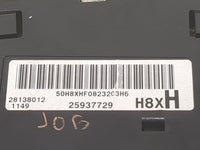 2009 Saab 9-7x Instrument Cluster Speedometer Gauges P/N:28011678 28138012, 25937729, 50H8XHF0823203H6 Miles: Fits OEM Used 
