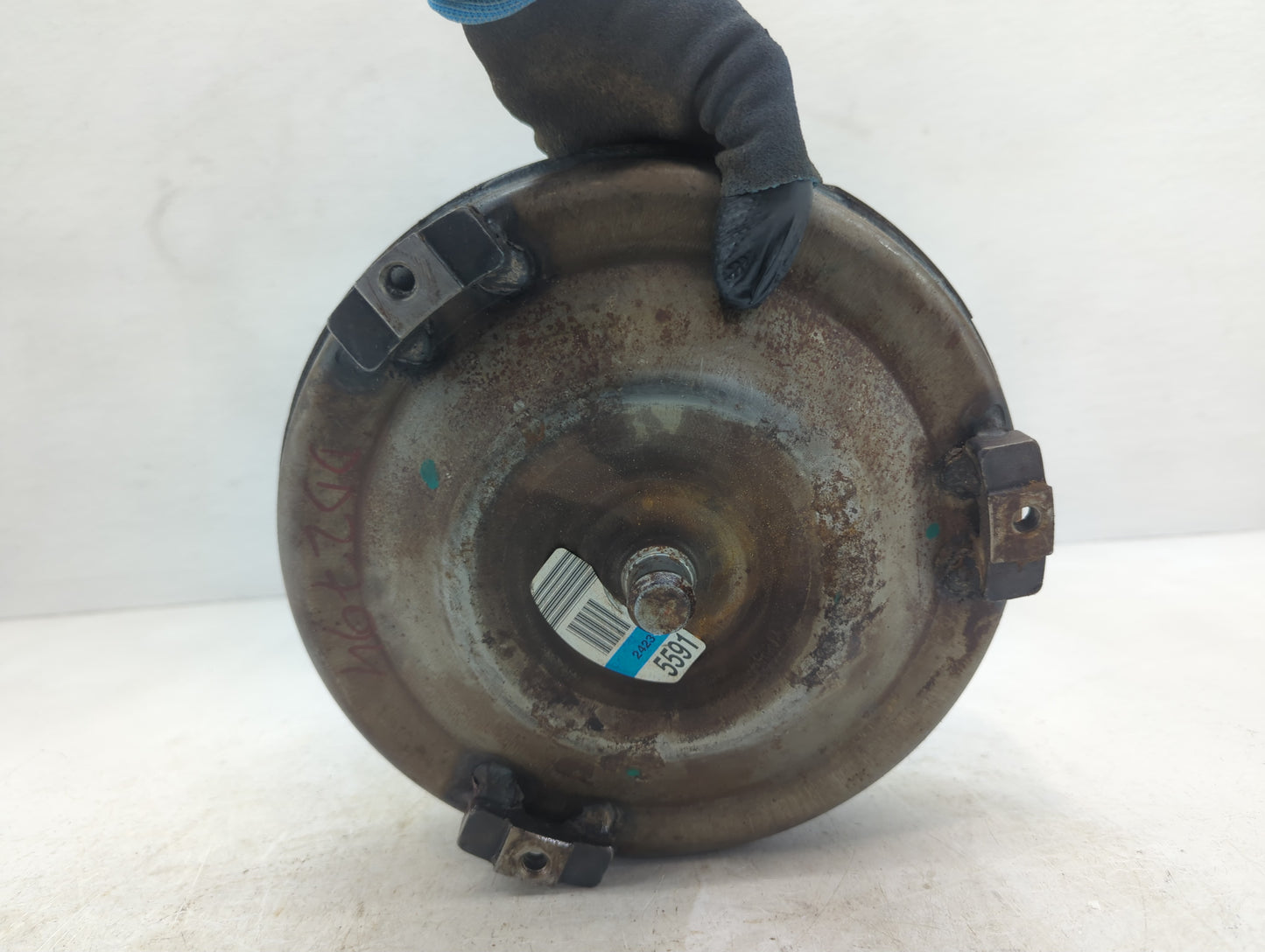 2009 Saturn Aura Torque Converter Automatic Transmission OEM P/N:5591 Fits OEM Used Auto Parts - Oemusedautoparts1.com