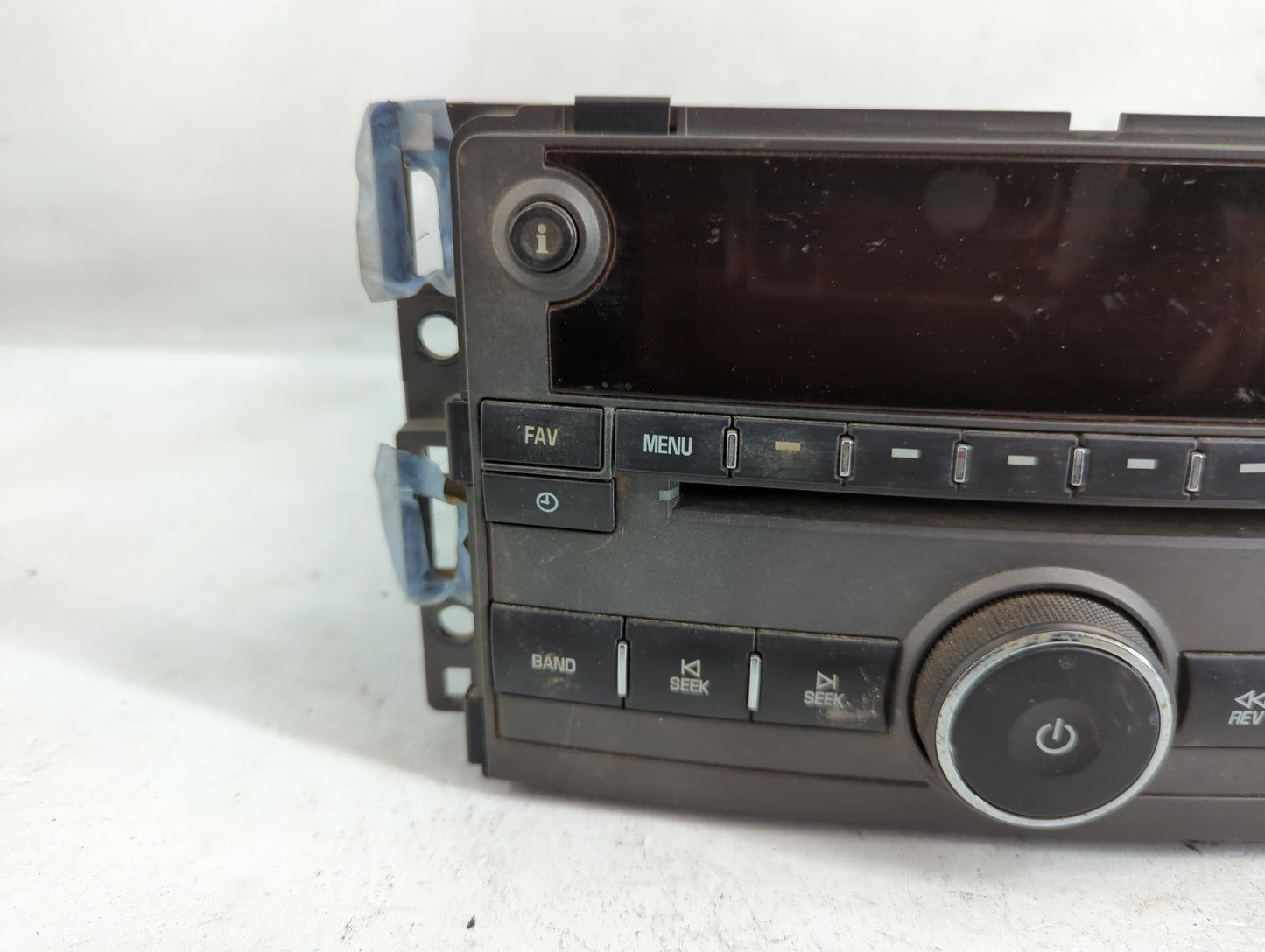 2009 Saturn Aura Radio AM FM Cd Player Receiver Replacement P/N:25833954 Fits OEM Used Auto Parts - Oemusedautoparts1.com