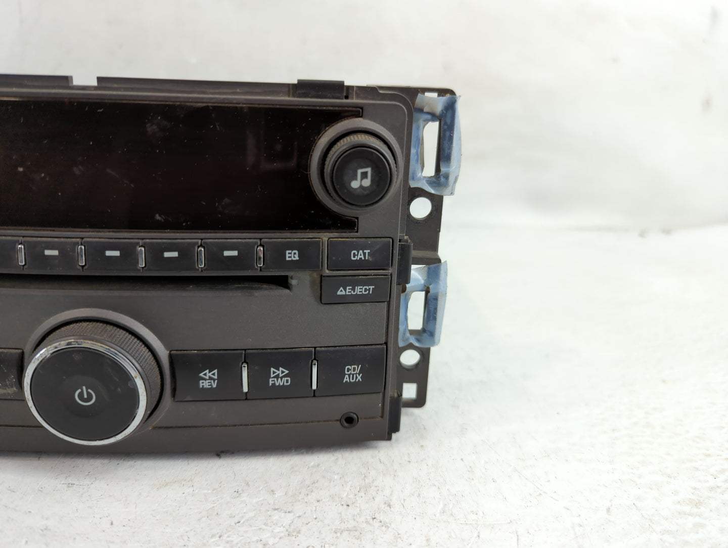 2009 Saturn Aura Radio AM FM Cd Player Receiver Replacement P/N:25833954 Fits OEM Used Auto Parts - Oemusedautoparts1.com