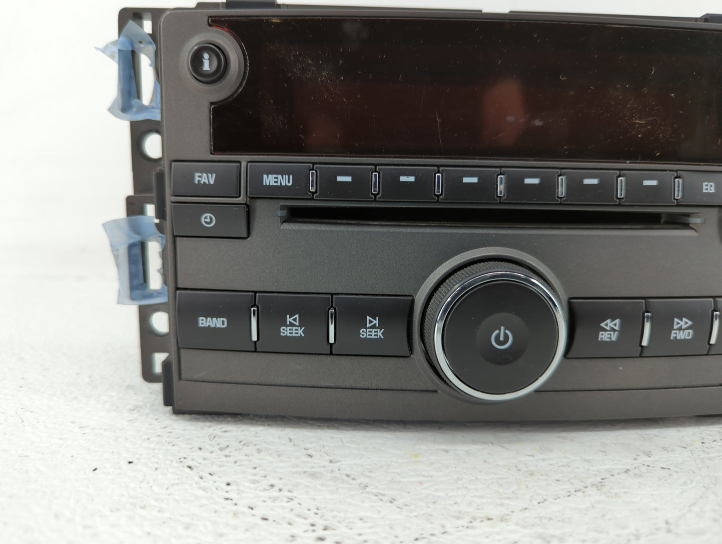 2009 Saturn Aura Radio AM FM Cd Player Receiver Replacement P/N:25833954 Fits OEM Used Auto Parts - Oemusedautoparts1.com